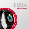 Fire-Boltt Ninja Call Pro Plus 1.83" Smart Watch with Bluetooth Calling, AI Voice Assistance, 100 Sports Modes IP67 Rating, 240 * 280 Pixel High Resolution (Black) - Image 6