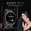 Fire-Boltt Talk 2 Pro Ultra 1.39" Round Display Stainless Steel Luxury Smart Watch, Bluetooth Calling & 360 Health Monitoring, 123 Sports Modes, Inbuilt Voice Assistant (Black) - Image 6