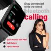 Fire-Boltt Ninja Call Pro Plus 1.83" Smart Watch with Bluetooth Calling, AI Voice Assistance, 100 Sports Modes IP67 Rating, 240 * 280 Pixel High Resolution (Black) - Image 5