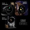 Fire-Boltt Talk 2 Pro Ultra 1.39" Round Display Stainless Steel Luxury Smart Watch, Bluetooth Calling & 360 Health Monitoring, 123 Sports Modes, Inbuilt Voice Assistant (Black) - Image 10