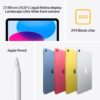 Apple iPad (10th Generation): with A14 Bionic chip, 27.69 cm (10.9″) Liquid Retina Display, 256GB, Wi-Fi 6, 12MP front/12MP Back Camera, Touch ID, All-Day Battery Life – Pink - Image 4