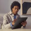 Apple iPad Pro 11″ (M4): Ultra Retina XDR Display, 1TB, 12MP Front Camera / 12MP Back Camera, LiDAR Scanner, Wi-Fi 6E + 5G Cellular with eSIM, All-Day Battery Life, Nano-Texture Glass — Silver - Image 5