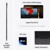 Apple iPad Pro 11″ (M4): Ultra Retina XDR Display, 1TB, 12MP Front Camera / 12MP Back Camera, LiDAR Scanner, Wi-Fi 6E + 5G Cellular with eSIM, All-Day Battery Life, Nano-Texture Glass — Silver - Image 6