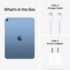 Apple iPad (10th Generation): with A14 Bionic chip, 27.69 cm (10.9″) Liquid Retina Display, 256GB, Wi-Fi 6 + 5G Cellular, 12MP front/12MP Back Camera, Touch ID, All-Day Battery Life – Blue - Image 7
