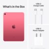 Apple iPad (10th Generation): with A14 Bionic chip, 27.69 cm (10.9″) Liquid Retina Display, 256GB, Wi-Fi 6, 12MP front/12MP Back Camera, Touch ID, All-Day Battery Life – Pink - Image 7