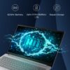 Lenovo IdeaPad Slim 1 AMD Ryzen 5 5500U 15.6" HD Thin and Light Laptop (16GB/512GB SSD/Windows 11 Home/MS Office 2021/1Yr ADP Free/Cloud Grey/1.61Kg), 82R400ERIN - Image 4