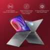 Lenovo IdeaPad Pro 5 Intel Core i7 13700H 16 Inch (40.6cm) 2.5K IPS 350Nits 120Hz Laptop (16GB/1TB SSD/NVDIA RTX 3050/Win 11/MSOffice/Backlit/FHD Camera/Alexa/3 month Game Pass/Grey/1.95Kg),83AQ005SIN - Image 5