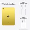 Apple iPad (10th Generation): with A14 Bionic chip, 27.69 cm (10.9″) Liquid Retina Display, 64GB, Wi-Fi 6, 12MP front/12MP Back Camera, Touch ID, All-Day Battery Life – Yellow - Image 7