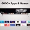 Kodak 108 cm (43 inches) Bezel-Less Design Series 4K Ultra HD Smart Android LED TV 43UHDX7XPROBL (Black) - Image 4