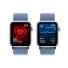 Apple Watch SE (2nd Gen, 2023) [GPS 40mm] Smartwatch with Silver Aluminum Case with Winter Blue Sport Loop One Size. Fitness & Sleep Tracker, Crash Detection, Heart Rate Monitor, Retina Display - Image 5