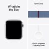 Apple Watch SE (2nd Gen, 2023) [GPS 40mm] Smartwatch with Silver Aluminum Case with Winter Blue Sport Loop One Size. Fitness & Sleep Tracker, Crash Detection, Heart Rate Monitor, Retina Display - Image 7