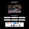 Redmi 80 cm (32 inches) F Series HD Ready Smart LED Fire TV L32R8-FVIN (Black) - Image 4