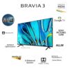 Sony BRAVIA 3 Series 139 cm (55 inches) 4K Ultra HD AI Smart LED Google TV K-55S30 (Black) - Image 4