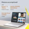 ASUS Vivobook Go 15 (2023), AMD Ryzen 5 7520U, 15.6" (39.62 cm) FHD, Thin and Light Laptop (16GB/512GB SSD/Integrated Graphics/Windows 11/Office 2021/Silver/1.8 Kg), E1504FA-NJ541WS - Image 3