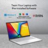 ASUS Vivobook Go 15 (2023), AMD Ryzen 5 7520U, 15.6" (39.62 cm) FHD, Thin and Light Laptop (16GB/512GB SSD/Integrated Graphics/Windows 11/Office 2021/Silver/1.8 Kg), E1504FA-NJ541WS - Image 14