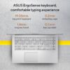 ASUS Vivobook Go 15 (2023), AMD Ryzen 5 7520U, 15.6" (39.62 cm) FHD, Thin and Light Laptop (16GB/512GB SSD/Integrated Graphics/Windows 11/Office 2021/Silver/1.8 Kg), E1504FA-NJ541WS - Image 7