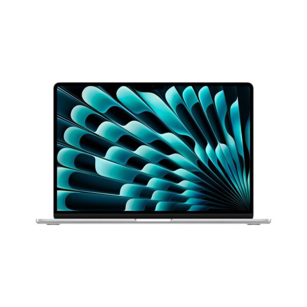 Apple 2024 MacBook Air 15″ Laptop with M3 chip: 38.91 cm (15.3″) Liquid Retina Display, 8GB Unified Memory, 256GB SSD Storage, Backlit Keyboard, 1080p FaceTime HD Camera, Touch ID- Silver