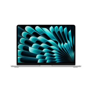 Apple 2024 MacBook Air 13″ Laptop with M3 chip: 34.46 cm (13.6″) Liquid Retina Display, 8GB Unified Memory, 512GB SSD Storage, Backlit Keyboard, 1080p FaceTime HD Camera, Touch ID- Silver