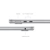 Apple 2024 MacBook Air 13″ Laptop with M3 chip: 34.46 cm (13.6″) Liquid Retina Display, 8GB Unified Memory, 512GB SSD Storage, Backlit Keyboard, 1080p FaceTime HD Camera, Touch ID- Silver - Image 4