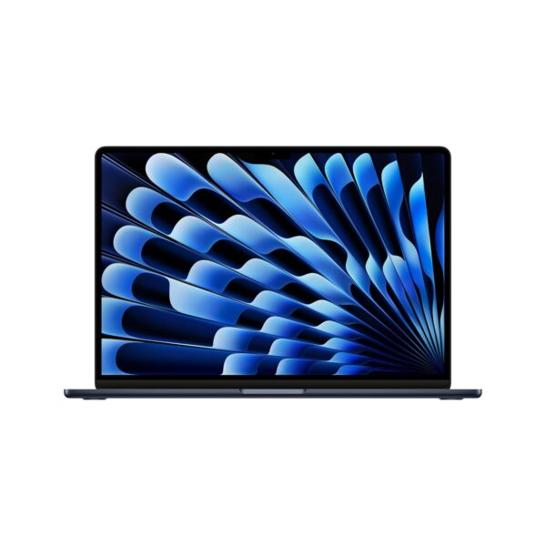 Apple 2024 MacBook Air 15″ Laptop with M3 chip: 38.91 cm (15.3″) Liquid Retina Display, 8GB Unified Memory, 256GB SSD Storage, Backlit Keyboard, 1080p FaceTime HD Camera, Touch ID- Midnight