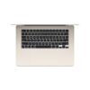 Apple 2024 MacBook Air 15″ Laptop with M3 chip: 38.91 cm (15.3″) Liquid Retina Display, 16GB Unified Memory, 512GB SSD Storage, Backlit Keyboard, 1080p FaceTime HD Camera, Touch ID- Starlight - Image 2