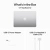 Apple 2024 MacBook Air 13″ Laptop with M3 chip: 34.46 cm (13.6″) Liquid Retina Display, 16GB Unified Memory, 512GB SSD Storage, Backlit Keyboard, 1080p FaceTime HD Camera, Touch ID- Silver - Image 6