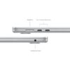 Apple 2024 MacBook Air 15″ Laptop with M3 chip: 38.91 cm (15.3″) Liquid Retina Display, 16GB Unified Memory, 512GB SSD Storage, Backlit Keyboard, 1080p FaceTime HD Camera, Touch ID- Silver - Image 4
