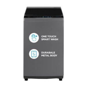 Midea 7 Kg Fully Automatic Top Load Washing Machine (MA100W70/G-IN, Grey)