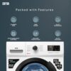IFB 7 Kg 5 Star Fully Automatic Front Load Washing Machine 2X Power Steam (NEO DIVA BXS 7010, White & Black, In-built Heater, 4 years Comprehensive Warranty) - Image 5