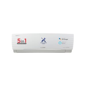 Lloyd 1.5 Ton 3 Star WiFi Inverter Split AC (5 in 1 Convertible, Copper, Anti-Viral + PM 2.5 Filter, 2023 Model, White with Chrome Deco Strip, GLS18V3FWCXV)