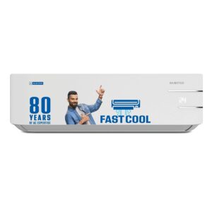 Blue Star 1.5 Ton 3 Star Inverter Split AC (Copper, Smart Ready, 5 in 1 Convertible, Turbo Cool, ID318YKU, 2023 Model, White)