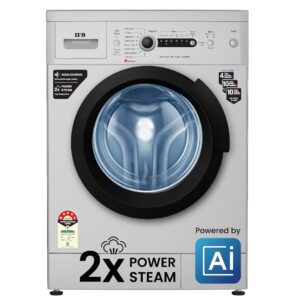 IFB 6 Kg 5 Star AI Powered Fully Automatic Front Load Washing Machine 2X Power Steam (DIVA AQUA GBS 6010, 2023 Model, Grey, In-built Heater, 4 years Comprehensive Warranty)