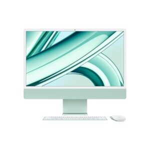 Apple 2023 iMac (24-inch, M3 chip with 8‑core CPU and 10‑core GPU, 8GB Unified Memory, 512GB) – Green