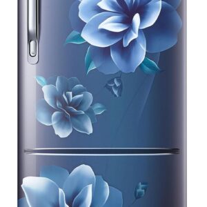 Samsung 183 L, 4 Star, Digital Inverter, Direct-Cool Single Door Refrigerator (RR20C1724CU/HL, Camellia Blue, 2024 Model)