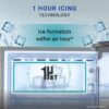 Haier 190L 5-Star Direct Cool Single Door Refrigerator (HED-205DS-P, Dazzle Steel, 2024 Model) - Image 3