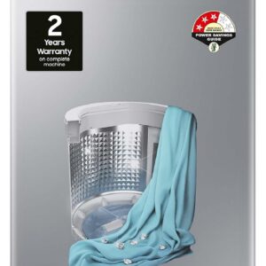 Samsung 7 kg, 3 star, Fully-Automatic Top Load Washing Machine (WA70A4002GS/TL, Imperial Silver)