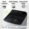 Samsung 8 kg, 5 star, Eco Bubble Tech, Digital Inverter Motor, Soft Closing Door, Fully-Automatic Top Load Washing Machine (WA80BG4441BGTL, Light Gray) - Image 6