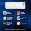 Voltas 1.5 ton 3 Star Inverter Split AC (Copper, 4-in-1 Adjustable Mode, Anti-dust Filter, 2024 Model, 183V Vectra CAW, White) - Image 2