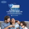 Carrier 1.5 Ton 3 Star AI Flexicool Inverter Split AC (Copper, Convertible 6-in-1 Cooling,High Density Filter, Auto Cleanser, 2024 Model,ESTER NEO Exi+, CAI18ER3R34F0,White) - Image 10