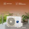 Lloyd 1.5 Ton 3 Star WiFi Inverter Split AC (5 in 1 Convertible, Copper, Anti-Viral + PM 2.5 Filter, 2023 Model, White with Chrome Deco Strip, GLS18V3FWCXV) - Image 6