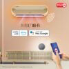 Lloyd Stellar 1.5 Ton 5 Star WiFi Inverter Split AC (6 in 1 Convertible, Mood Lighting + Ambi Lighting, Door Open Alert, Copper, Smart 4-Way Swing, 2024 Model, White with Silver Deco, GLS18V5FWSSL) - Image 8