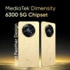realme NARZO N65 5G (Amber Gold 6GB RAM, 128GB Storage) India's 1st D6300 5G Chipset | Ultra Slim Design | 120Hz Eye Comfort Display | 50MP AI Camera| Charger in The Box - Image 8