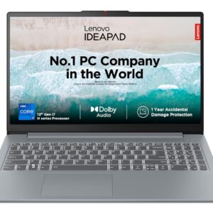 Lenovo IdeaPad Slim 3 13th Gen Intel Core i7-13620H 15″ (38.1cm) FHD IPS 300 Nits Thin & Light Laptop (16GB/512GB SSD/Intel UHD Graphics/Win 11/MSO 21/1Yr ADP Free/Alexa/Grey/1.6Kg), 83EM008GIN